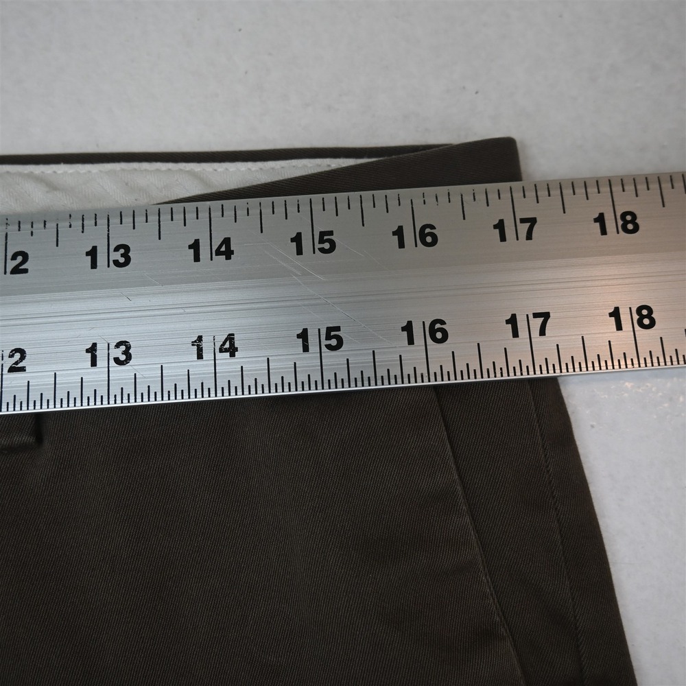 Banana Republic 33x34 Brown Aiden Rapid Movement Slim Chino Mens Pants - Picture 2 of 9